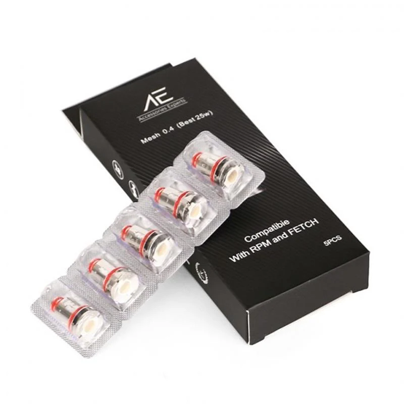 AE 0,4 Ohm Mesh Coils für SMOK RPM40/ SMOK Fetch Mini 5 Stück / Packung - Image 5