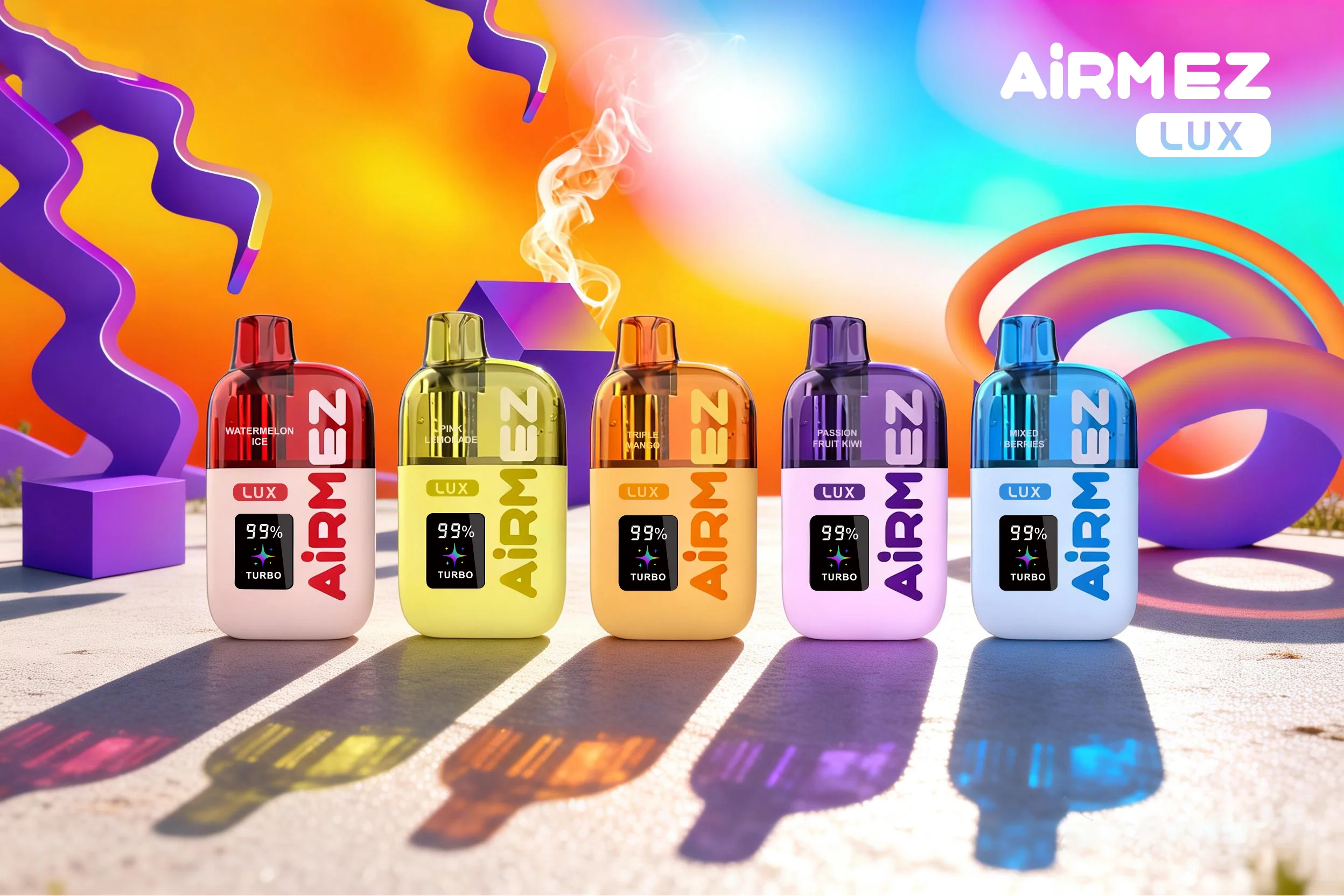 Airmez Lux 60000 60K Puffs Wiederaufladbares Einweg Kit- 💥 Nehme 5 Zahle NUR 4! + Ab einem Einkauf von 100€ 2 Mystery Gratis💥 - Image 2