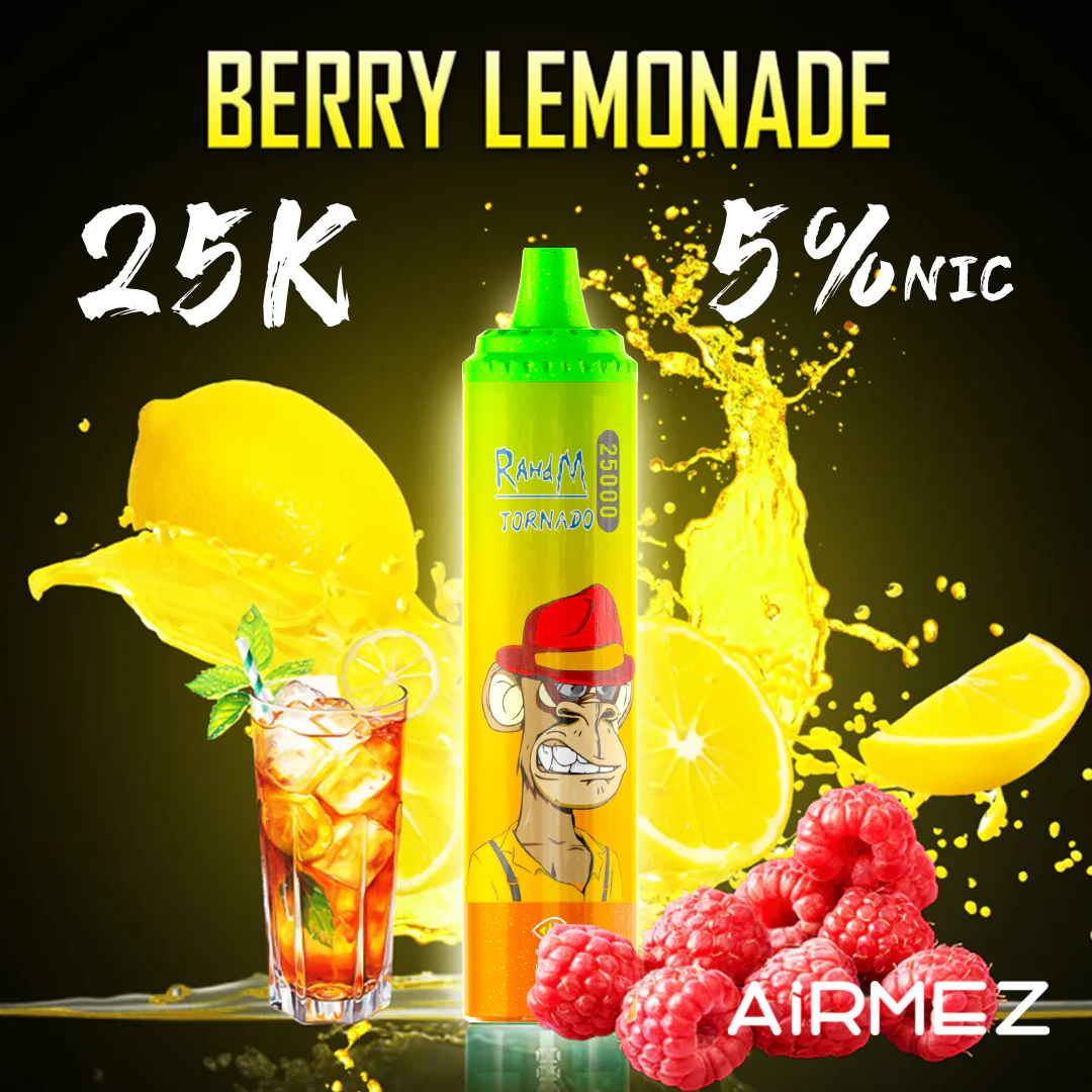 Airmez Tornado 25000 25K Puffs Einweg Kit- 💥 Nehme 5 Zahle NUR 4! + Ab einem Einkauf von 100€ 2 Mystery Gratis💥 - Image 11