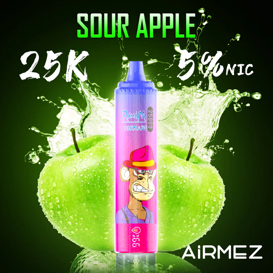 Airmez Tornado 25000 25K Puffs Einweg Kit- 💥 Nehme 5 Zahle NUR 4! + Ab einem Einkauf von 100€ 2 Mystery Gratis💥 - Image 16