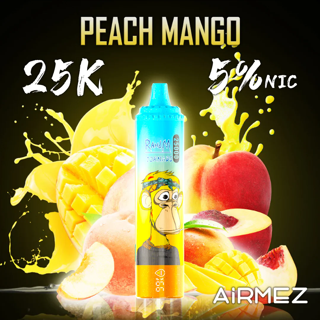 Airmez Tornado 25000 25K Puffs Einweg Kit- 💥 Nehme 5 Zahle NUR 4! + Ab einem Einkauf von 100€ 2 Mystery Gratis💥 - Image 5