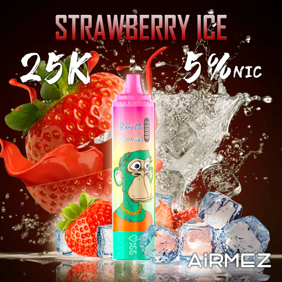 Airmez Tornado 25000 25K Puffs Einweg Kit- 💥 Nehme 5 Zahle NUR 4! + Ab einem Einkauf von 100€ 2 Mystery Gratis💥 - Image 6