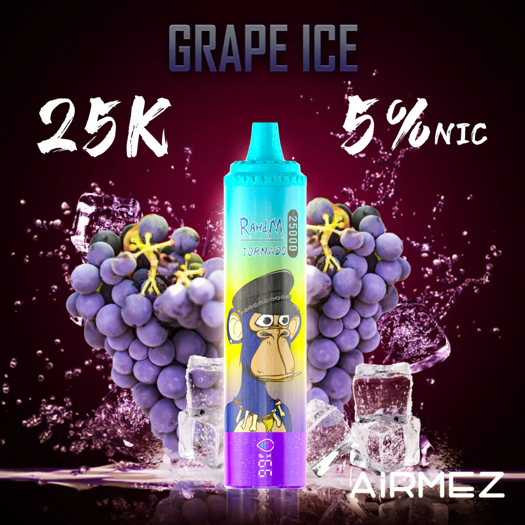 Airmez Tornado 25000 25K Puffs Einweg Kit- 💥 Nehme 5 Zahle NUR 4! + Ab einem Einkauf von 100€ 2 Mystery Gratis💥 - Image 9