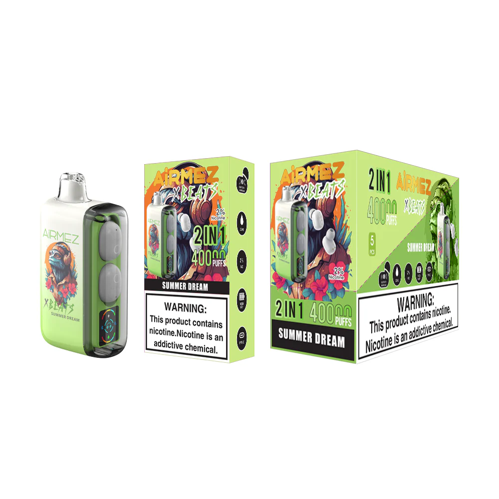 AiRMEZ Xbeats 50000 50K Puffs Einweg Kit mit TWS Earphones - Image 16
