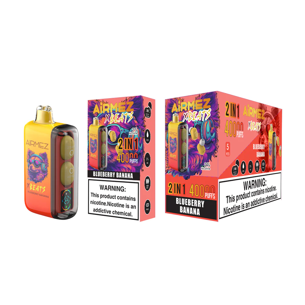 AiRMEZ Xbeats 50000 50K Puffs Einweg Kit mit TWS Earphones - Image 4