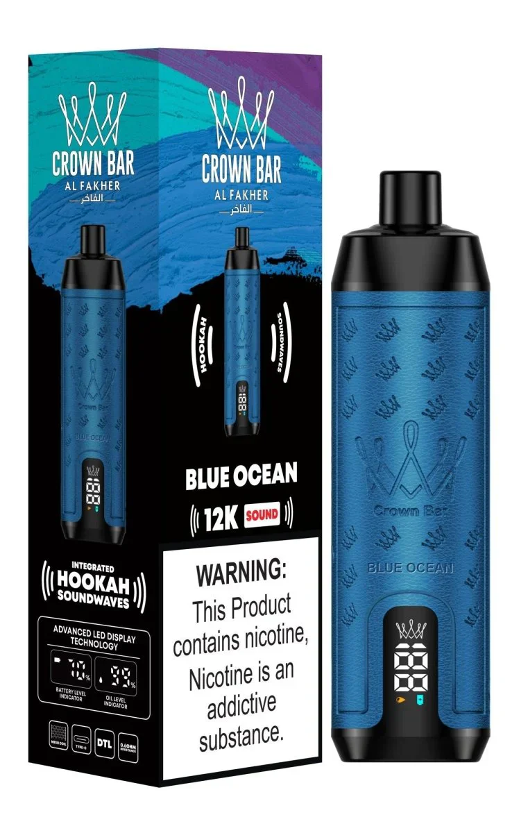 AL Fakher Crown Bar 12000 Puffs Shisha Hookah Einweg Vape - 💥 Ab einem Einkauf von 100€ 2 Mystery Gratis💥 - Image 22