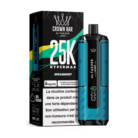 AL Fakher Crown Bar 25K Hypermax Einweg Kit (25000 Puffs) - 💥 Nehme 4 Zahle NUR 3! + Ab einem Einkauf von 100€ 2 Mystery Gratis💥 - Image 5