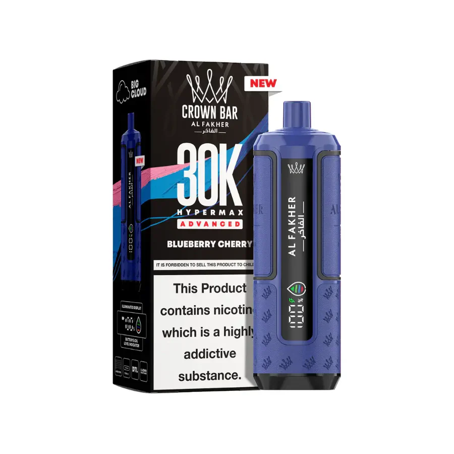 AL Fakher Crown Bar 30K Hypermax Vorgefülltes Einweg Kit - 💥 Nehme 4 Zahle NUR 3! + Ab einem Einkauf von 100€ 2 Mystery Gratis💥 - Image 19