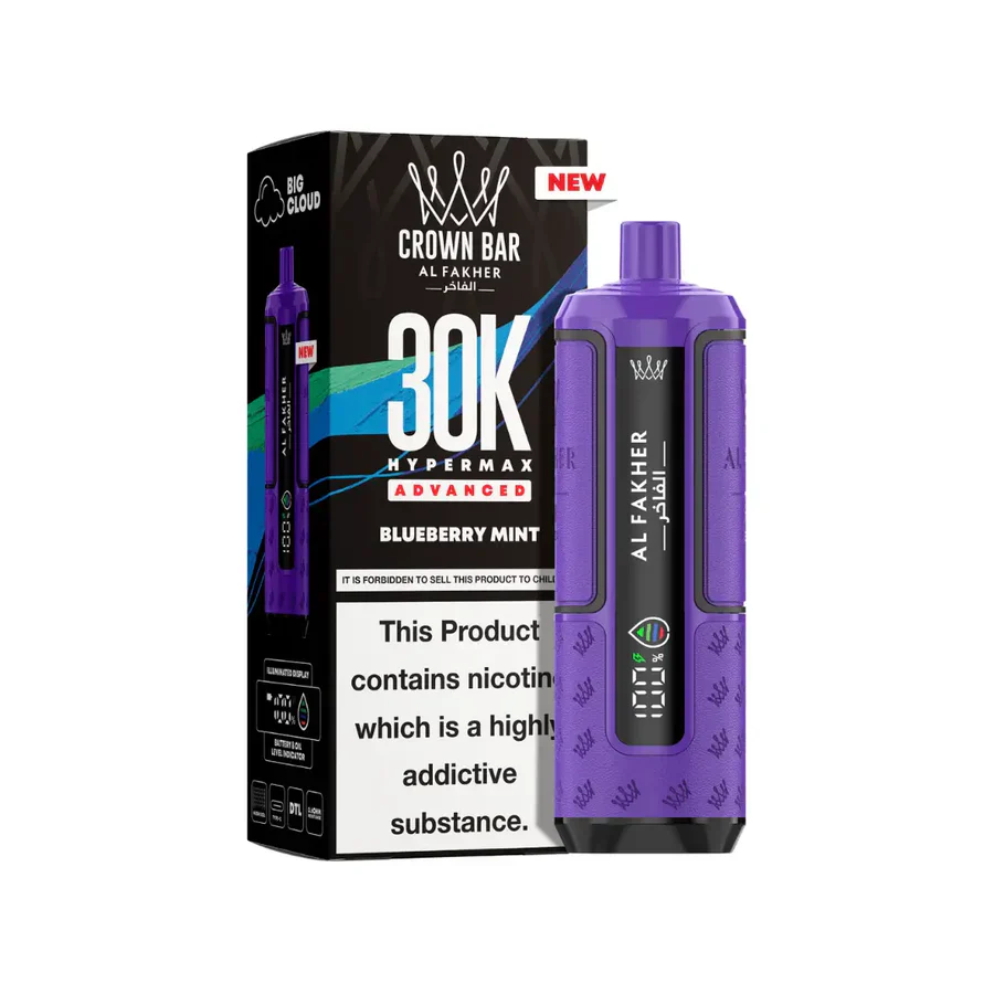 AL Fakher Crown Bar 30K Hypermax Vorgefülltes Einweg Kit - 💥 Nehme 4 Zahle NUR 3! + Ab einem Einkauf von 100€ 2 Mystery Gratis💥 - Image 20