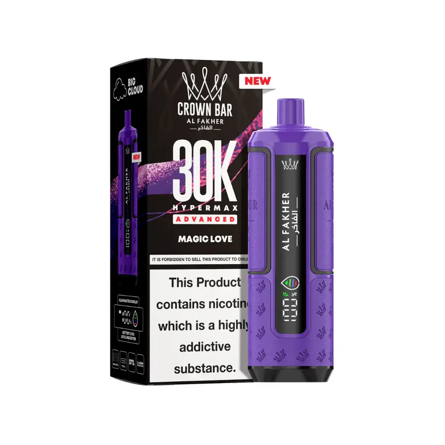 AL Fakher Crown Bar 30K Hypermax Vorgefülltes Einweg Kit - 💥 Nehme 4 Zahle NUR 3! + Ab einem Einkauf von 100€ 2 Mystery Gratis💥 - Image 23