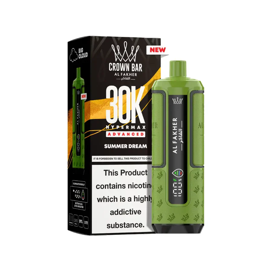 AL Fakher Crown Bar 30K Hypermax Vorgefülltes Einweg Kit - 💥 Nehme 4 Zahle NUR 3! + Ab einem Einkauf von 100€ 2 Mystery Gratis💥 - Image 27