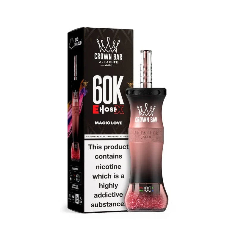 AL Fakher Crown Bar 60K 60000 Puffs E-Hose X Einweg Kit- 💥 Nehme 5 Zahle NUR 4! + Ab einem Einkauf von 100€ 2 Mystery Gratis💥 - Image 10