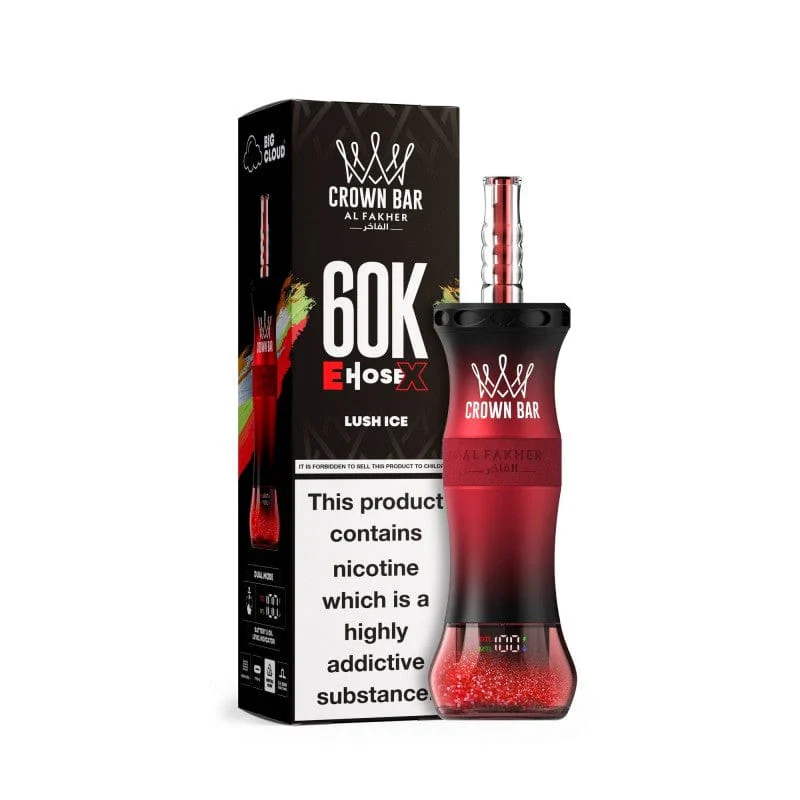 AL Fakher Crown Bar 60K 60000 Puffs E-Hose X Einweg Kit- 💥 Nehme 5 Zahle NUR 4! + Ab einem Einkauf von 100€ 2 Mystery Gratis💥 - Image 11