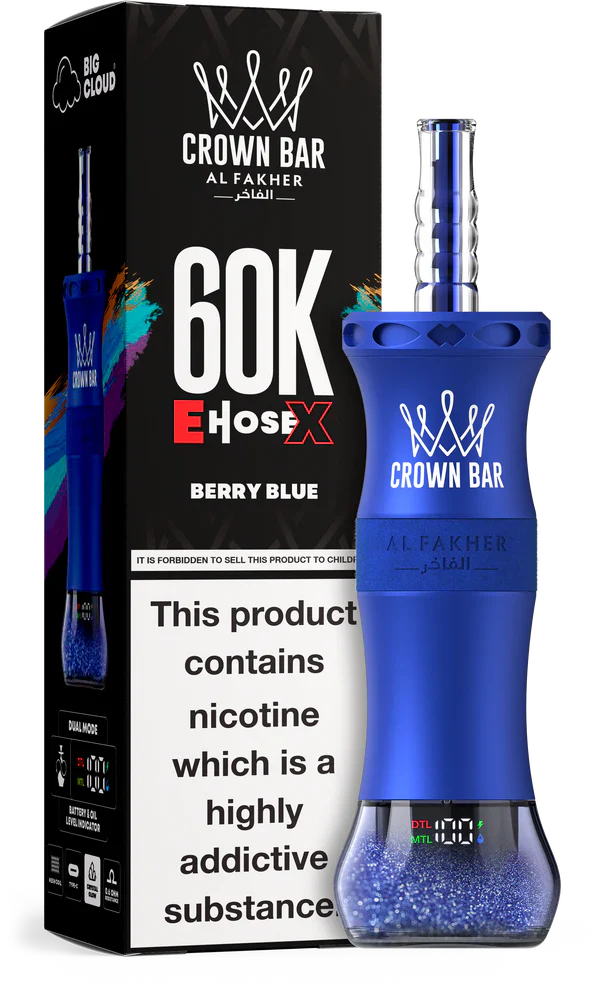 AL Fakher Crown Bar 60K 60000 Puffs E-Hose X Einweg Kit- 💥 Nehme 5 Zahle NUR 4! + Ab einem Einkauf von 100€ 2 Mystery Gratis💥 - Image 21