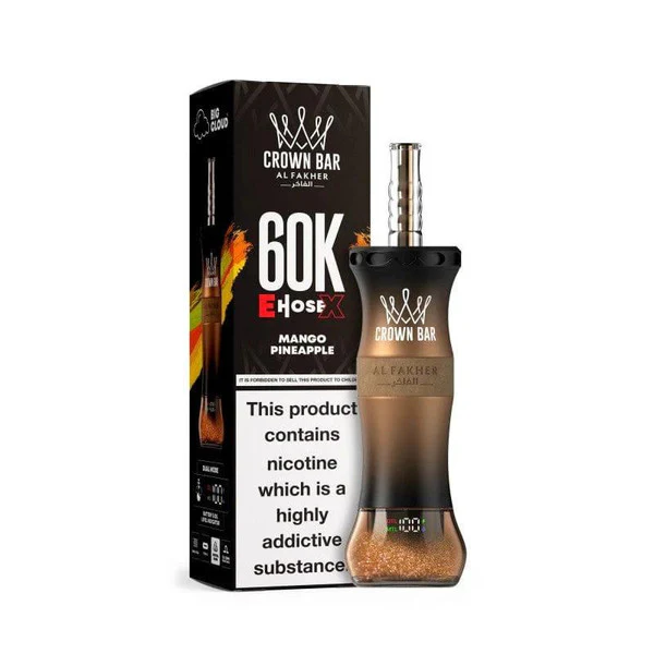 AL Fakher Crown Bar 60K 60000 Puffs E-Hose X Einweg Kit- 💥 Nehme 5 Zahle NUR 4! + Ab einem Einkauf von 100€ 2 Mystery Gratis💥 - Image 24