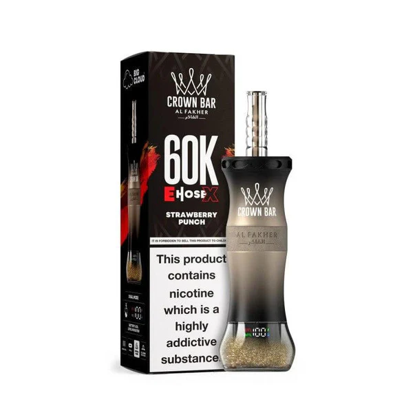 AL Fakher Crown Bar 60K 60000 Puffs E-Hose X Einweg Kit- 💥 Nehme 5 Zahle NUR 4! + Ab einem Einkauf von 100€ 2 Mystery Gratis💥 - Image 27