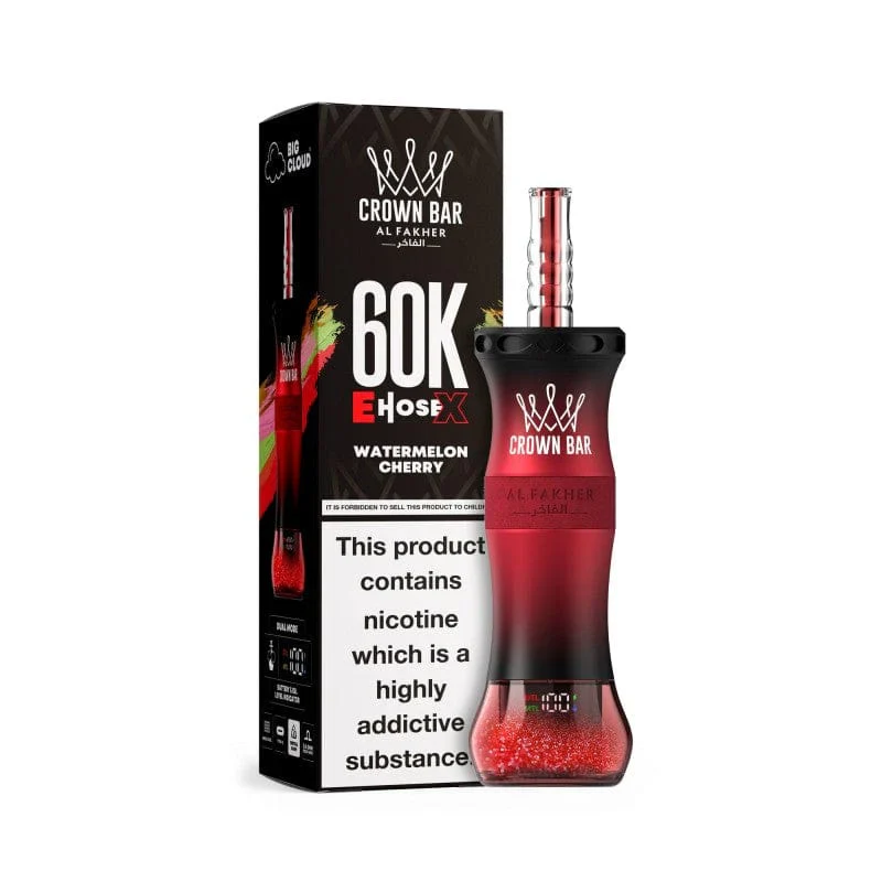 AL Fakher Crown Bar 60K 60000 Puffs E-Hose X Einweg Kit- 💥 Nehme 5 Zahle NUR 4! + Ab einem Einkauf von 100€ 2 Mystery Gratis💥 - Image 4