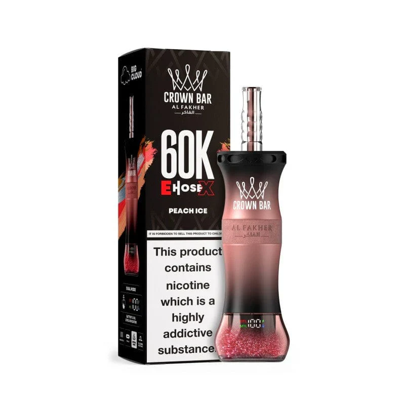 AL Fakher Crown Bar 60K 60000 Puffs E-Hose X Einweg Kit- 💥 Nehme 5 Zahle NUR 4! + Ab einem Einkauf von 100€ 2 Mystery Gratis💥 - Image 8
