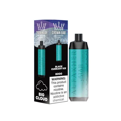 [Clearance Sale] Al Fakher Crown Bar Big Cloud 8000 Puffs Wiederaufladbares Einweg Kit DTL - 📢EXKLUSIVES ANGEBOT - Nehme 5 Zahle NUR 4 an der Kasse!+Ab einem Einkauf von 100€ 2 Mystery Vapes Gratis📢 - Image 6