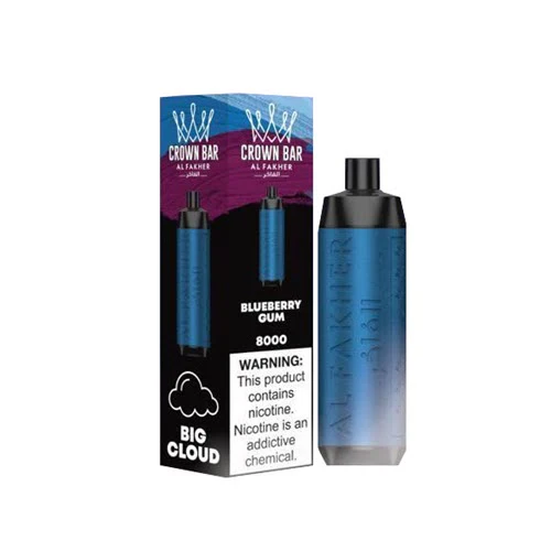 [Clearance Sale] Al Fakher Crown Bar Big Cloud 8000 Puffs Wiederaufladbares Einweg Kit DTL - 📢EXKLUSIVES ANGEBOT - Nehme 5 Zahle NUR 4 an der Kasse!+Ab einem Einkauf von 100€ 2 Mystery Vapes Gratis📢 - Image 7