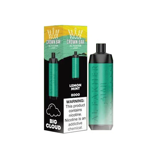 [Clearance Sale] Al Fakher Crown Bar Big Cloud 8000 Puffs Wiederaufladbares Einweg Kit DTL - 📢EXKLUSIVES ANGEBOT - Nehme 5 Zahle NUR 4 an der Kasse!+Ab einem Einkauf von 100€ 2 Mystery Vapes Gratis📢 - Image 9