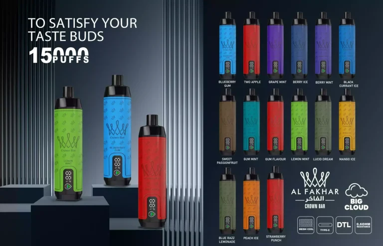 AL Fakher Crown Bar 15000 Pro Einweg Kit - Image 3