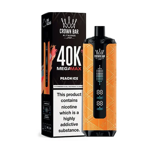 AL Fakher Crown Bar Mega Max 40K 40000 Puffs Einweg Kit- 💥 Nehme 5 Zahle NUR 4! + Ab einem Einkauf von 100€ 2 Mystery Gratis💥 - Image 4