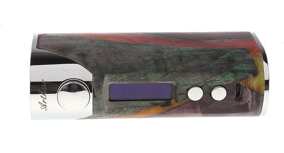 Arctic Dolphin Arthur 80W stabilisiertes Holz Box Mod Akkuträger - Image 3