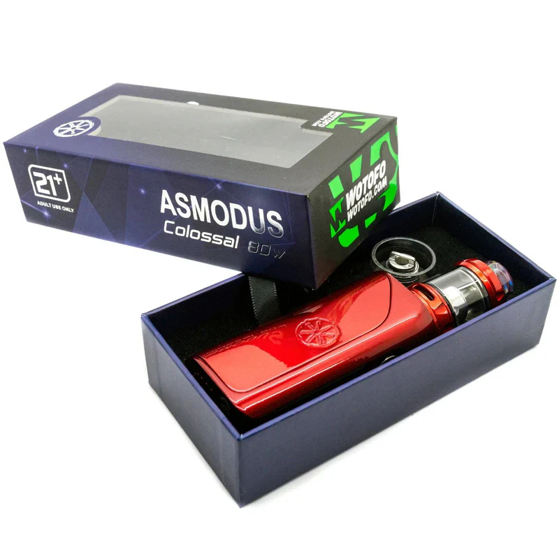 Asmodus Colossal 80W Mod mit Wotofo Flow Tank 4ml - Image 5