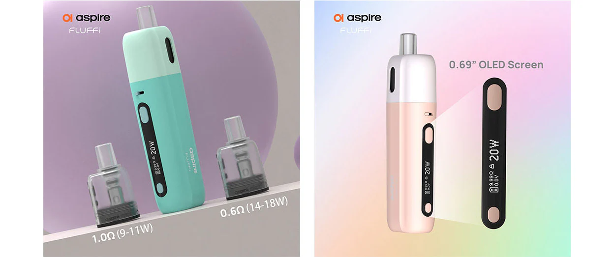 Aspire Fluffi Pod Kit 1500mAh - Image 3