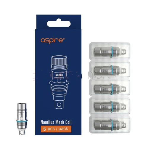 Aspire Nautilus Mesh und BVC (Bottom Vertical Core) Series Coils für Nautilus 2 & Zelos Kit & Nautilus Mini & Nautilus & K3 & Nautilus 2S & Nautilus 3 – 5 Stück/Packung - Image 2