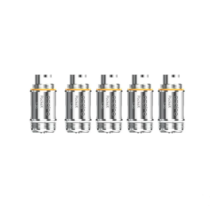 Aspire PockeX Ersatz Verdampferkopf 5Stück