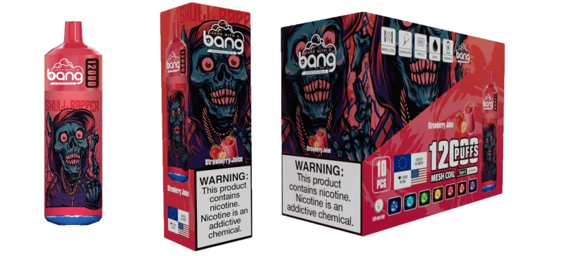 Bang 12000 Puffs Wiederaufladbares Einweg Kit 10 Stück/Packung - Image 10