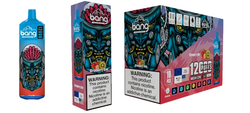 Bang 12000 Puffs Wiederaufladbares Einweg Kit 10 Stück/Packung - Image 11