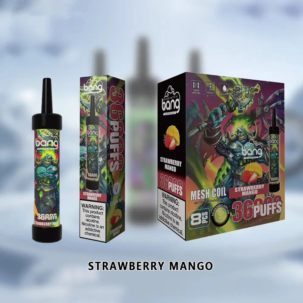 Bang 36000 Puffs Wiederaufladbares DTL Einweg Kit - 📢EXKLUSIVES ANGEBOT - Nehme 4 Zahle NUR 3 an der Kasse!+Ab einem Einkauf von 100€ 2 Mystery Vapes Gratis📢 - Image 12