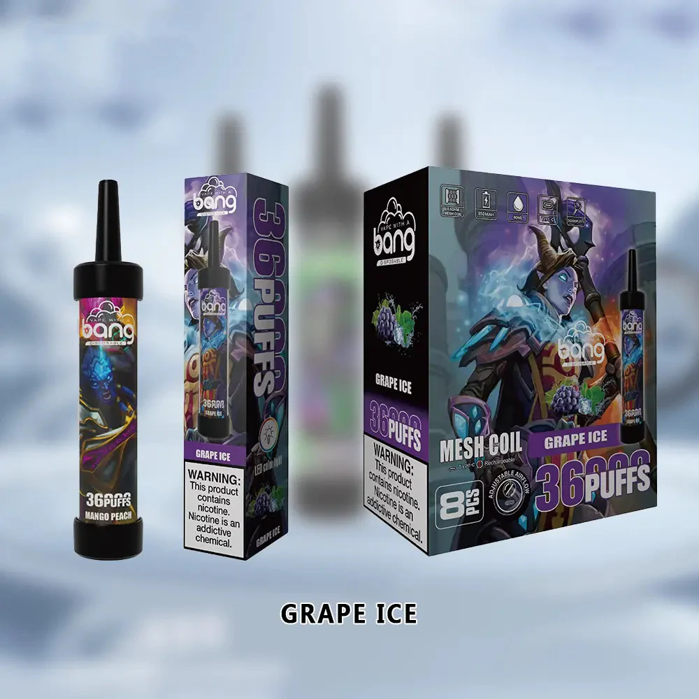 Bang 36000 Puffs Wiederaufladbares DTL Einweg Kit - 📢EXKLUSIVES ANGEBOT - Nehme 4 Zahle NUR 3 an der Kasse!+Ab einem Einkauf von 100€ 2 Mystery Vapes Gratis📢 - Image 6
