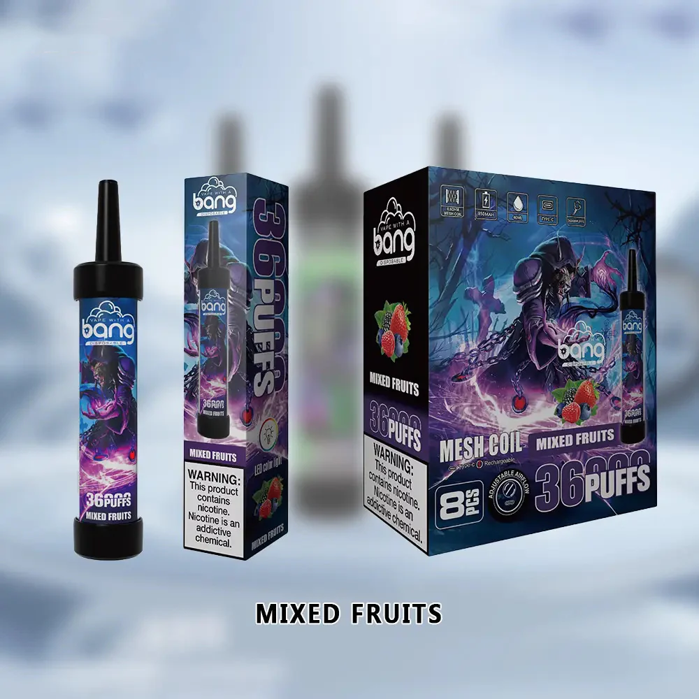 Bang 36000 Puffs Wiederaufladbares DTL Einweg Kit - 📢EXKLUSIVES ANGEBOT - Nehme 4 Zahle NUR 3 an der Kasse!+Ab einem Einkauf von 100€ 2 Mystery Vapes Gratis📢 - Image 9