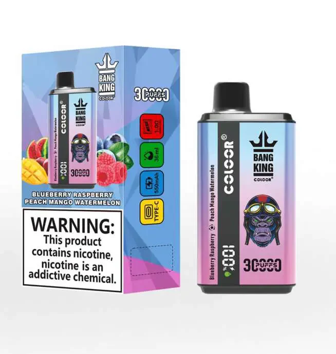 Bang King 30000 Puffs Double Flavor Wiederaufladbarer Einweg Vape (LED Display) - Image 10