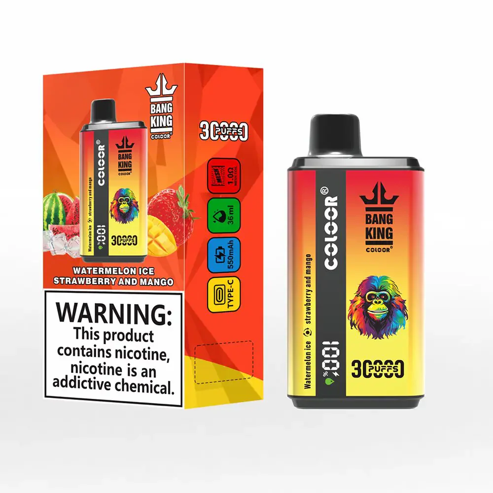 Bang King 30000 Puffs Double Flavor Wiederaufladbarer Einweg Vape (LED Display) - Image 13