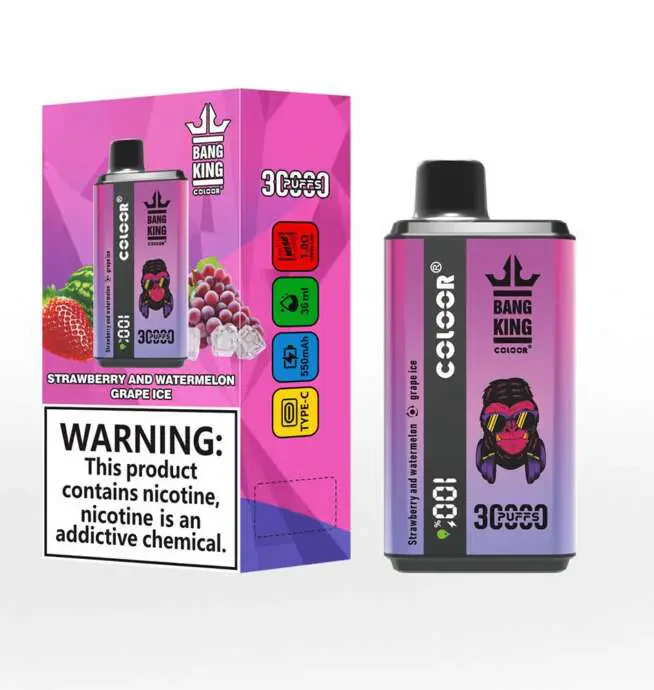 Bang King 30000 Puffs Double Flavor Wiederaufladbarer Einweg Vape (LED Display) - Image 14