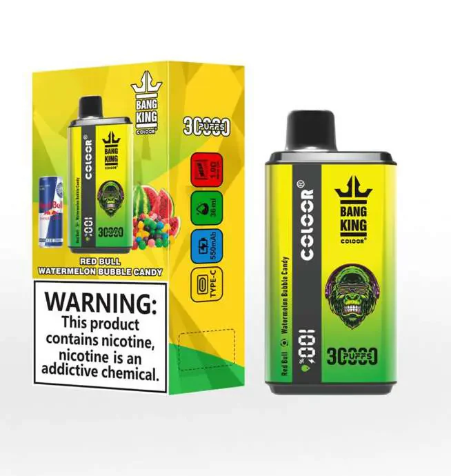 Bang King 30000 Puffs Double Flavor Wiederaufladbarer Einweg Vape (LED Display) - Image 15