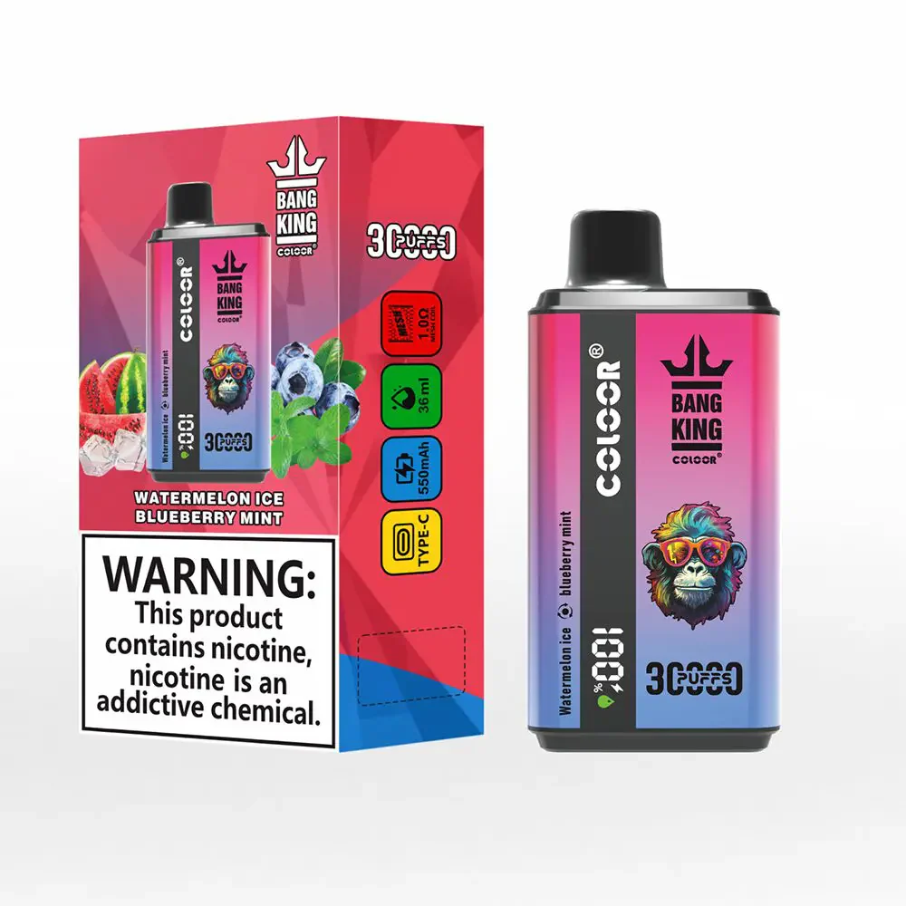 Bang King 30000 Puffs Double Flavor Wiederaufladbarer Einweg Vape (LED Display) - Image 5