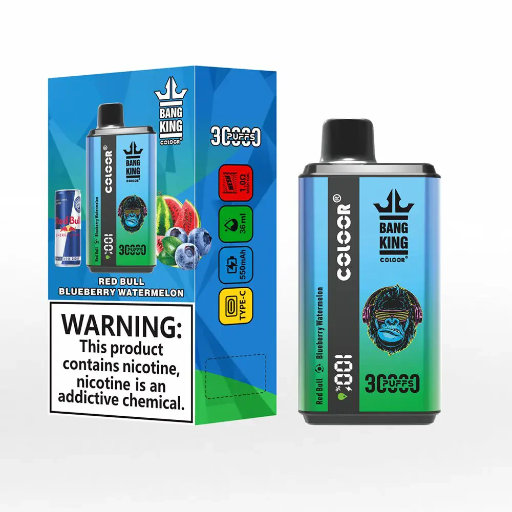 Bang King 30000 Puffs Double Flavor Wiederaufladbarer Einweg Vape (LED Display) - Image 6
