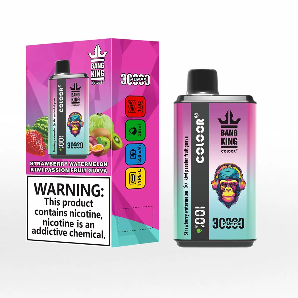 Bang King 30000 Puffs Double Flavor Wiederaufladbarer Einweg Vape (LED Display) - Image 7