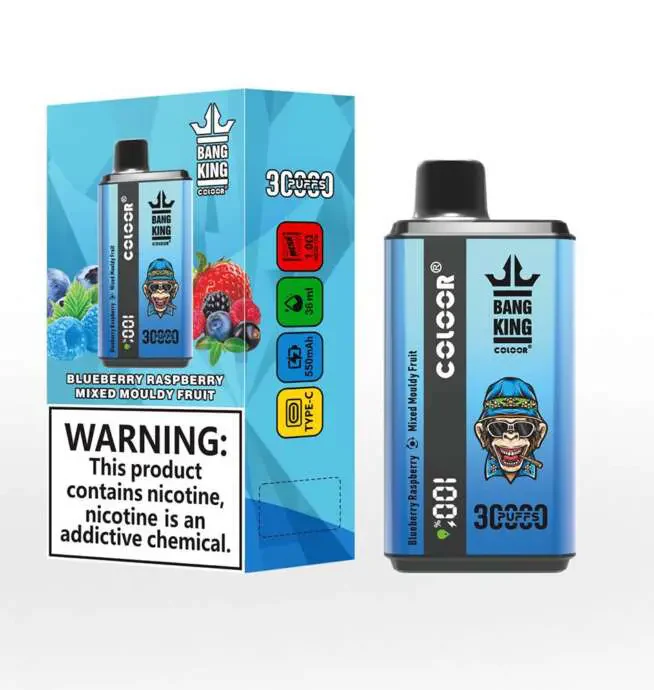 Bang King 30000 Puffs Double Flavor Wiederaufladbarer Einweg Vape (LED Display) - Image 8
