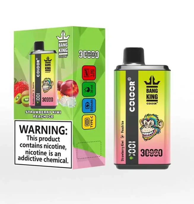 Bang King 30000 Puffs Double Flavor Wiederaufladbarer Einweg Vape (LED Display) - Image 9