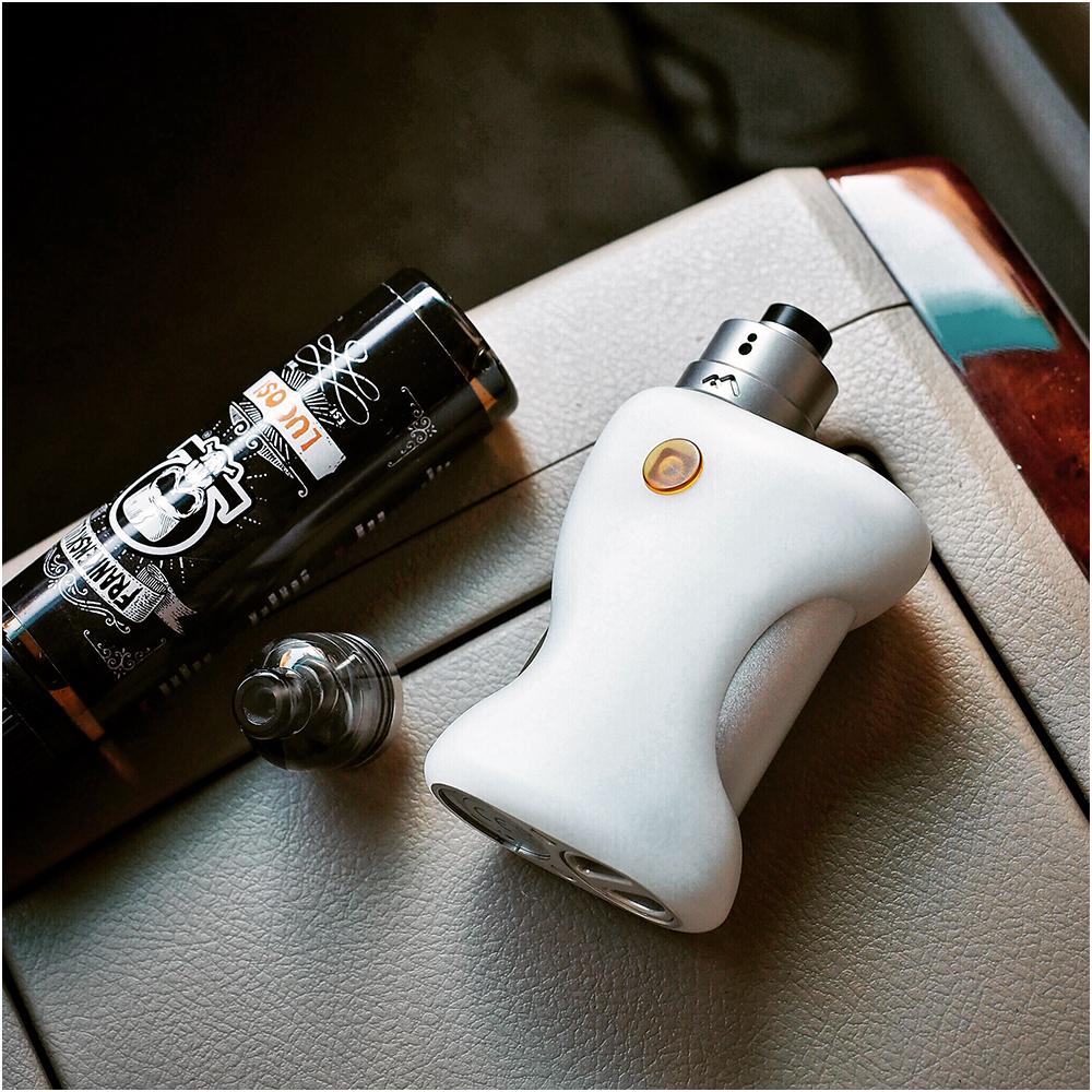 BDvape Pure BF White Delrin / PEI Version Akkuträger - Image 7