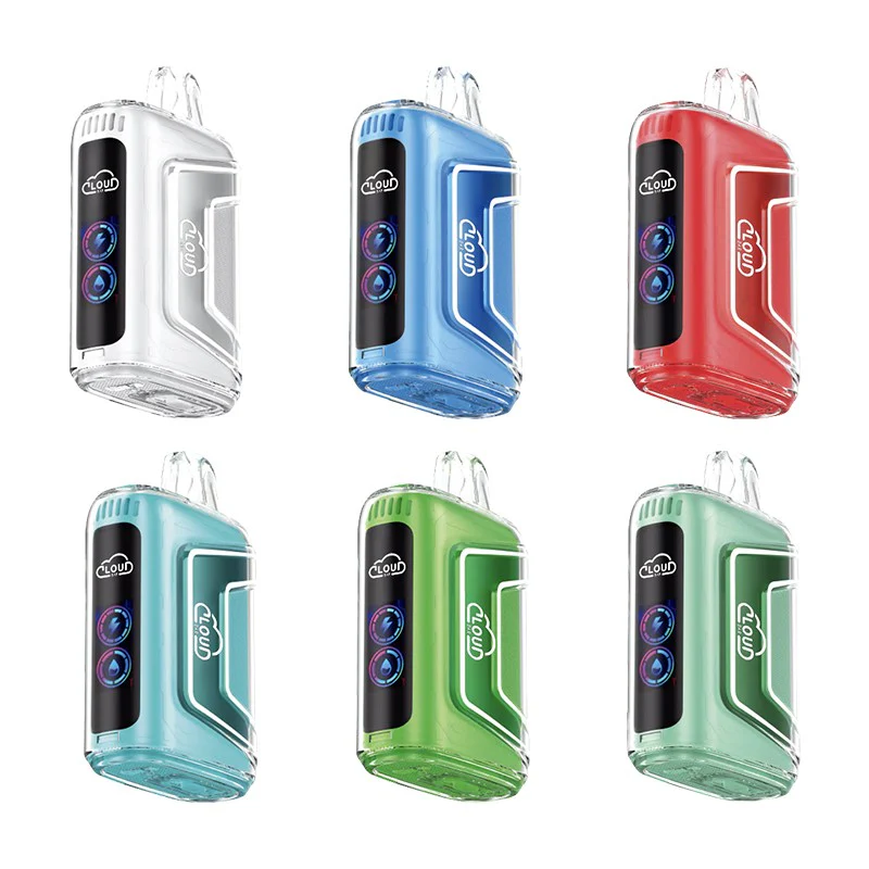 Cloud Bar 15000 Puffs Einweg Kit (LED Display) - Kaufen Sie 4 Stück und erhalten Sie 1 Stück gratis (Zufällige Geschmacksrichtungen)