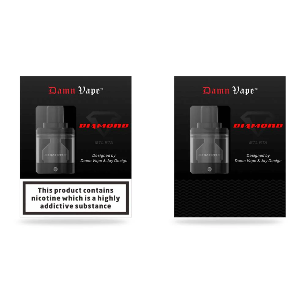 Damn Vape Diamond MTL RTA Verdampfer 2ml - Image 6