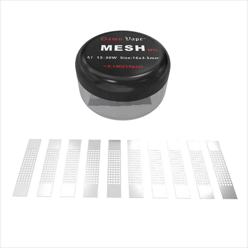 Damn Vape Intense Mesh MTL Coil 0,18 Ohm 10pSt./Pack.